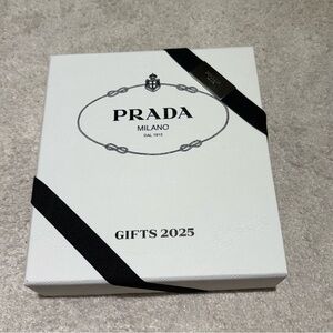 Prada White and Black Gift Catalog 2025